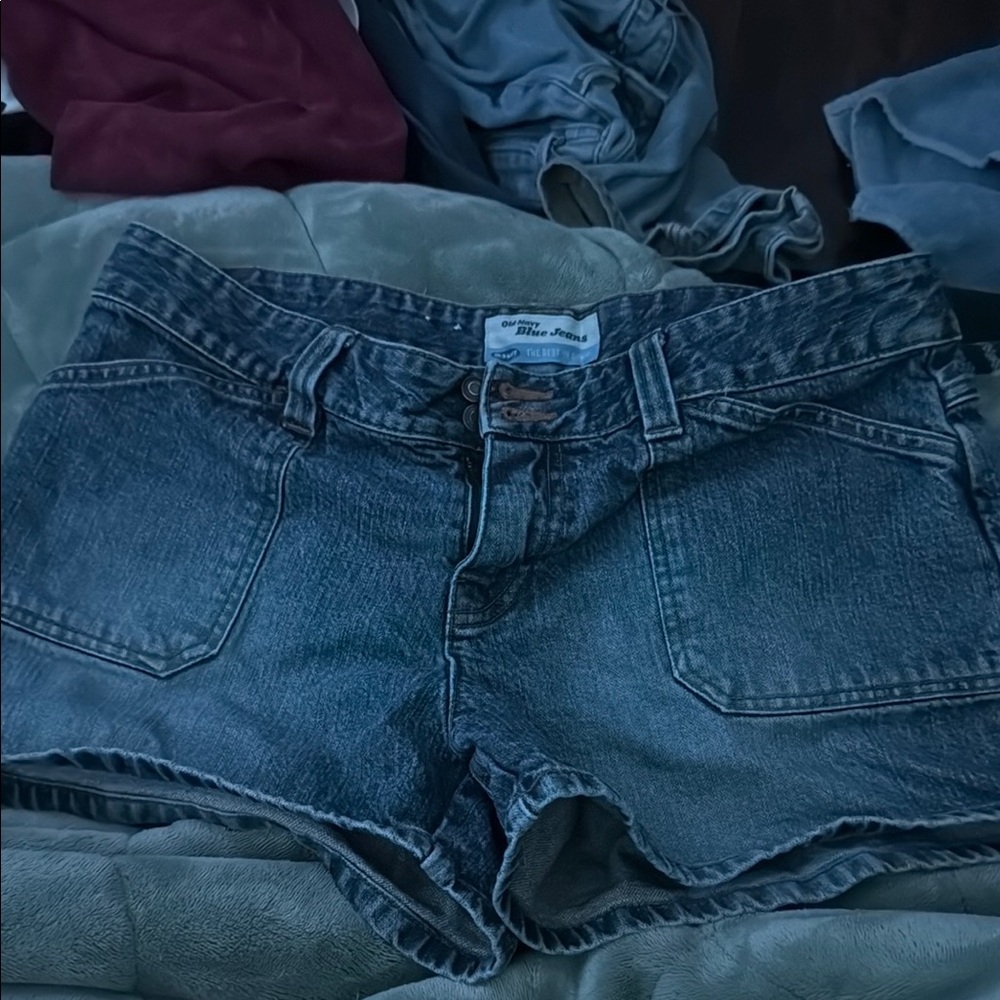 Blue Denim Women's Shorts